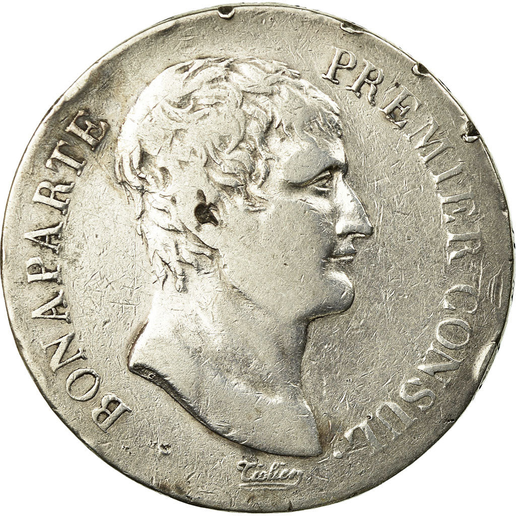Monnaie, France, Napoléon I, 5 Francs, An XI, Paris, TB+, Argent, Gadoury:577