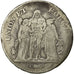 Coin, France, Union et Force, 5 Francs, AN 5, Paris, VF(20-25), Silver