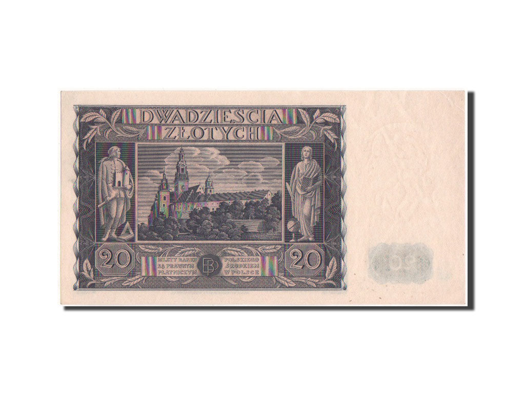 Banknote, Poland, 20 Zlotych, 1936, 11.11.1936, KM:77, UNC(63)
