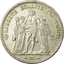 Monnaie, France, Hercule, 5 Francs, 1874, Bordeaux, TB+, Argent, Gadoury:745a