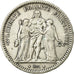 Coin, France, Hercule, 5 Francs, 1871, Paris, Camélinat, VF(30-35), Silver
