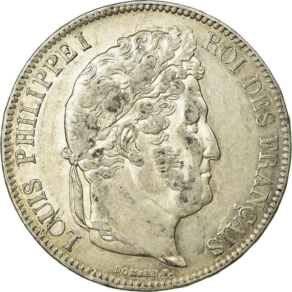Monnaie, France, Louis-Philippe, 5 Francs, 1833, La Rochelle, TTB, Argent
