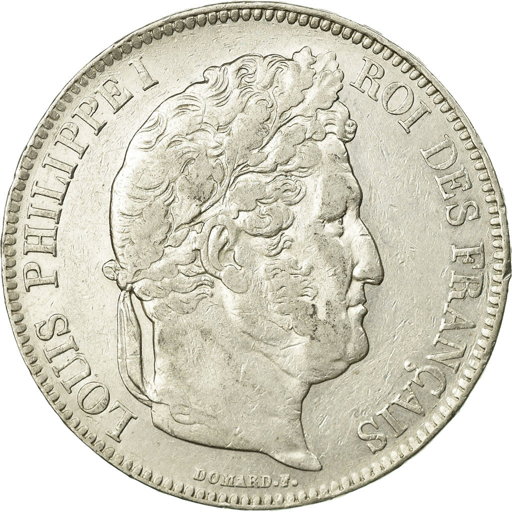 Monnaie, France, Louis-Philippe, 5 Francs, 1833, Bordeaux, TTB, Argent
