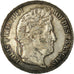 Moneda, Francia, Louis-Philippe, 5 Francs, 1842, Lille, MBC+, Plata, KM:749.13