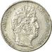 Moneta, Francia, Louis-Philippe, 5 Francs, 1845, Paris, BB+, Argento, KM:749.1