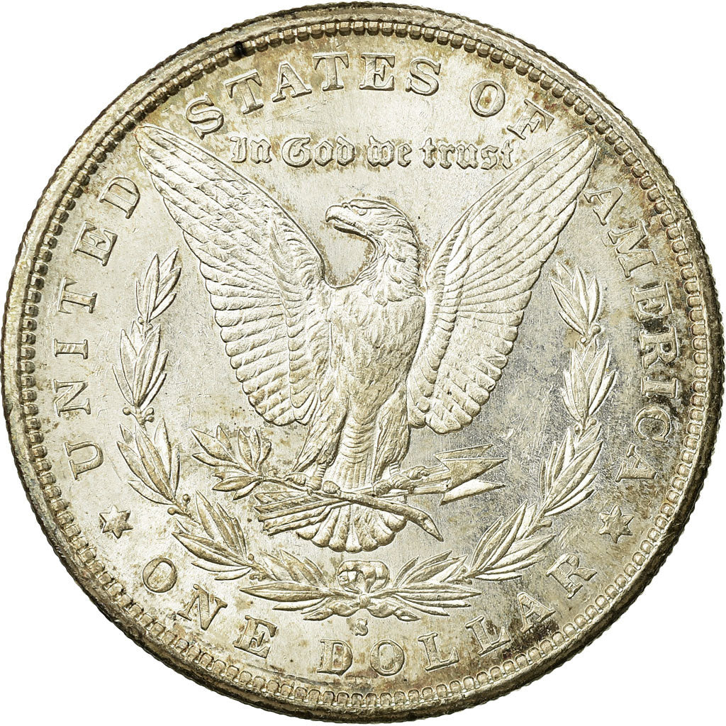 Coin, United States, Morgan Dollar, Dollar, 1881, U.S. Mint, San Francisco
