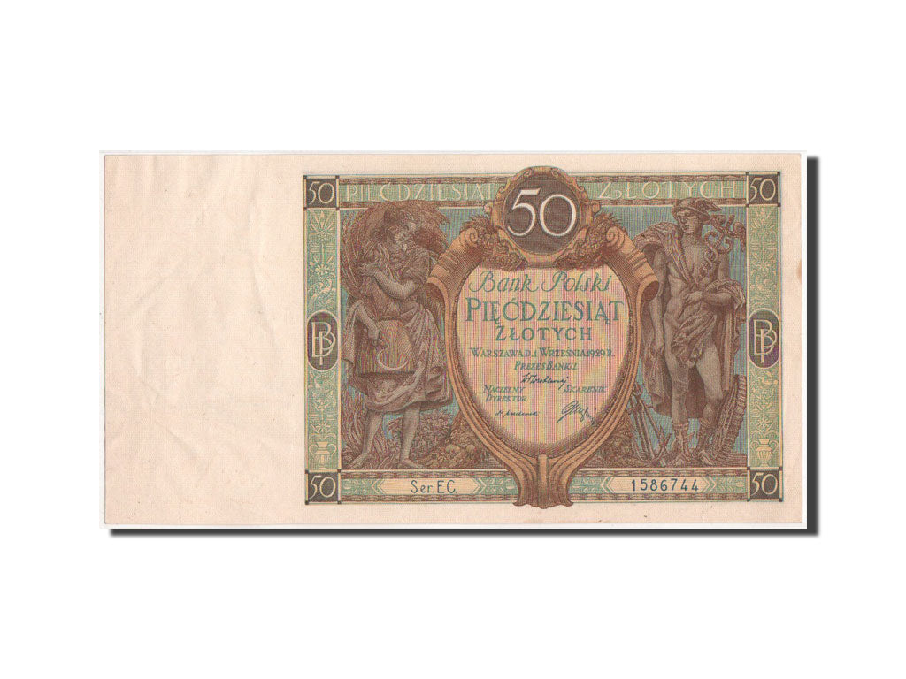 Poland, 50 Zlotych, 1.9.1929, KM:71