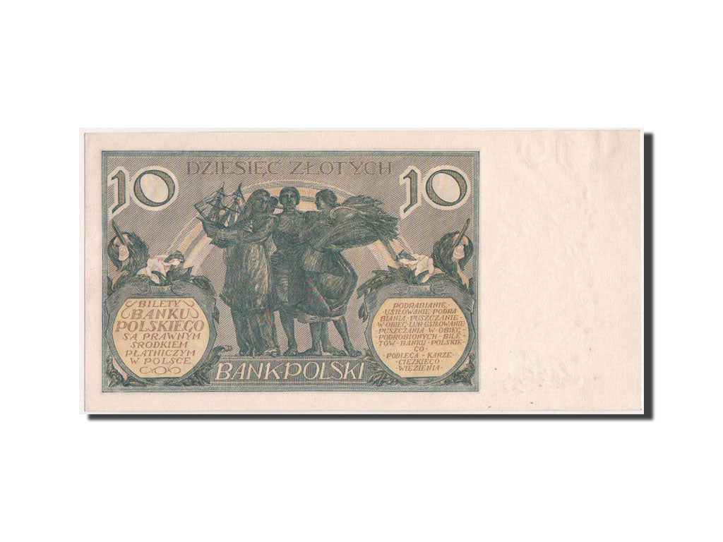 Poland, 10 Zlotych, 20.7.1929, KM:69