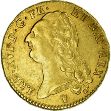 Monnaie, France, Louis XVI, Double louis d'or à la tête nue, 1786, Limoges