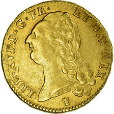 Coin, France, Louis XVI, Double louis d'or à la tête nue, 1786, Limoges