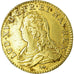 Monnaie, France, Louis XV, Louis d'or aux lunettes, Louis d'Or, 1726, Paris