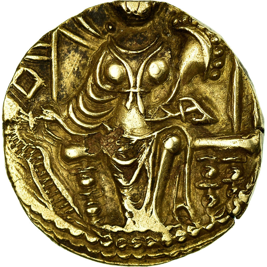 Coin, Kushan Empire, Vasu Deva II, Dinar, 290-310, EF(40-45), Gold