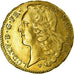 Moneta, Francia, Double Louis d'or, 1763, Strasbourg, BB, Oro, Gadoury:346
