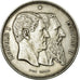 Coin, Belgium, 5 Francs, 1880, EF(40-45), Silver, KM:8