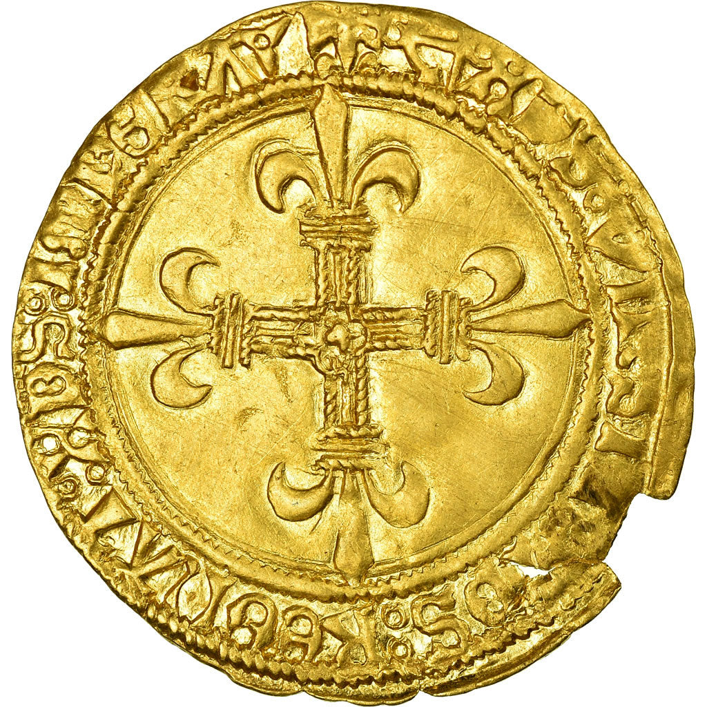 France, Louis XII, Ecu d'or au soleil, Bayonne, VF(30-35), Gold, Duplessy:647