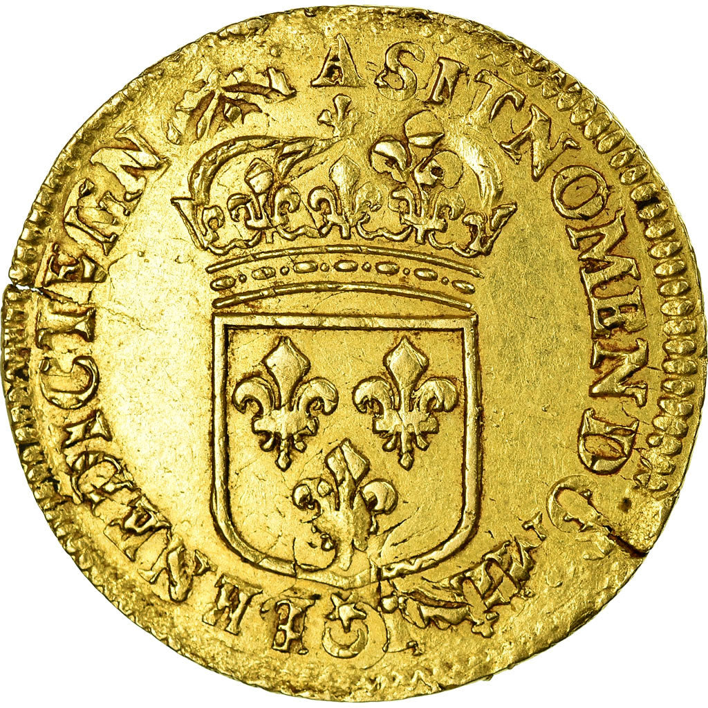 Monnaie, France, Louis XIV, Louis d'or à l'écu, Paris, TB+, Or, Gadoury:250