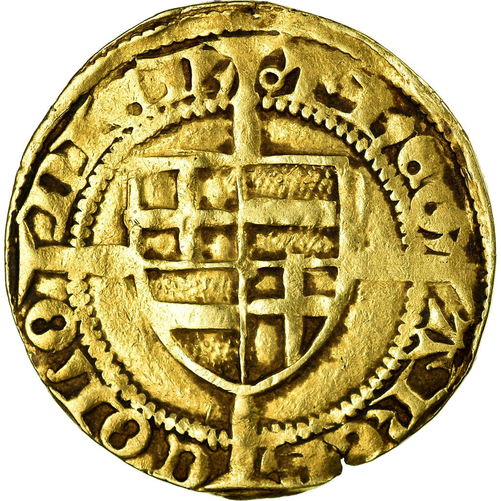 Moneta, Landy niemieckie, DIETRICH II VON MOERS, Goldgulden, Cologne, VF(30-35)