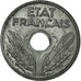 Monnaie, France, État français, 10 Centimes, 1943, ESSAI, SPL, Zinc