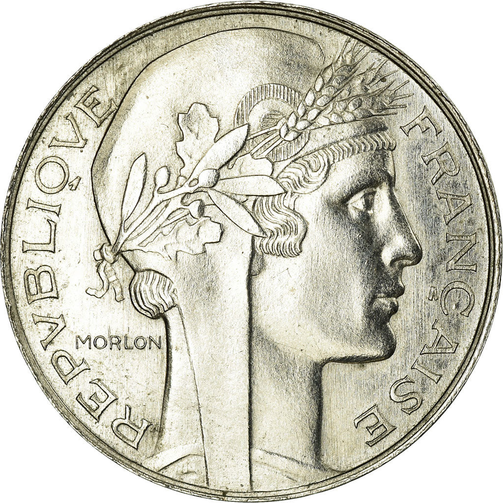 Moneta, Francia, Hybride Morlon/Domard, 1 Franc, ESSAI, SPL, Rame-nichel