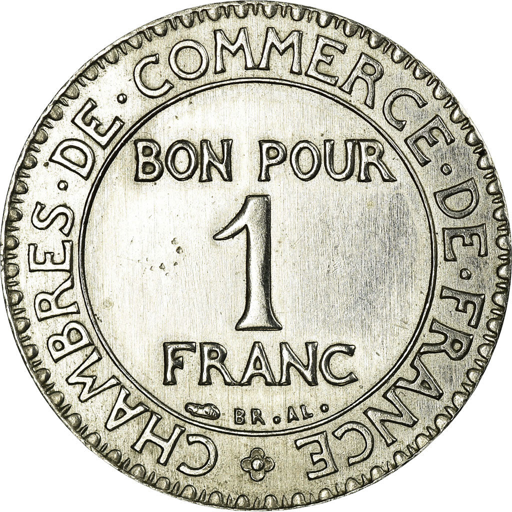 Moneta, Francia, Hybride Morlon/Domard, 1 Franc, ESSAI, SPL, Rame-nichel
