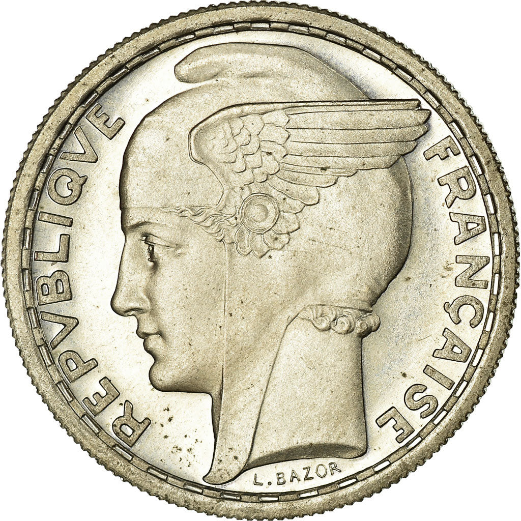 Coin, France, Bazor, 100 Francs, 19--, ESSAI, MS(63), Copper-nickel