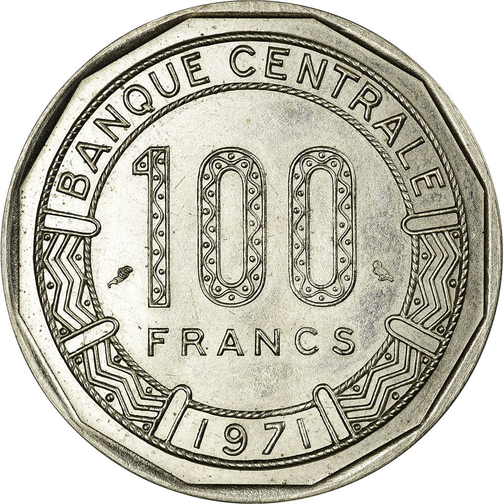 Coin, France, 2 Francs Semeuse, 100 Francs, 1971, Essai de frappe, MS(63)