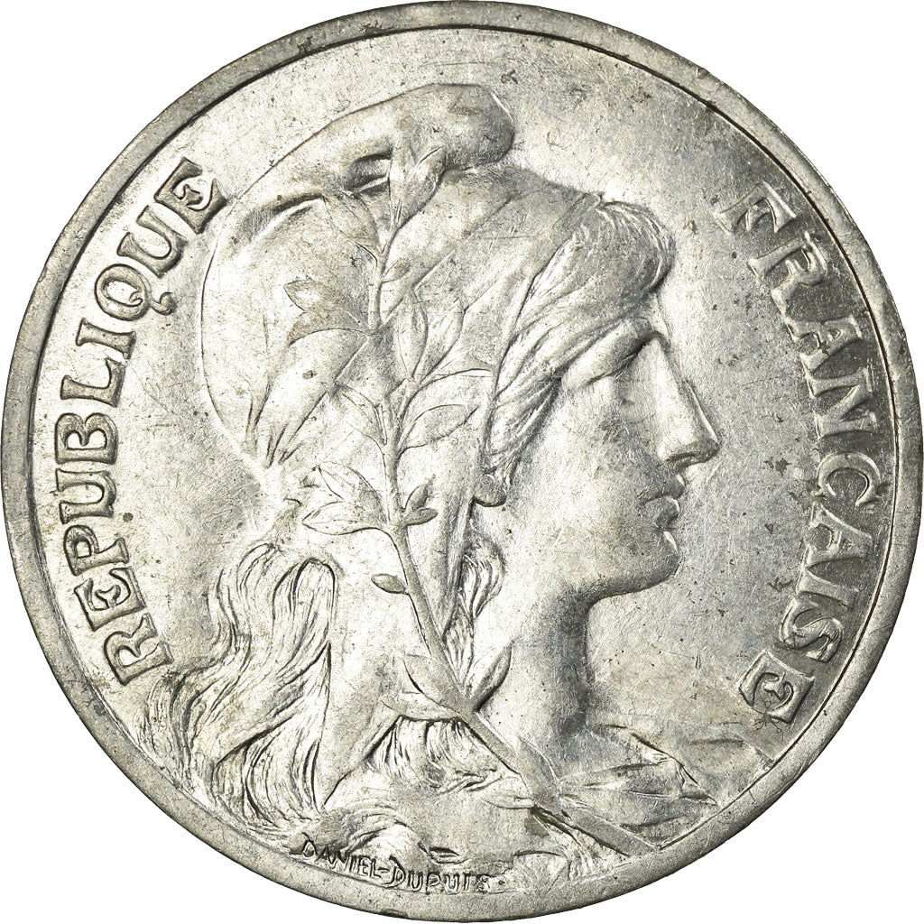 Moneta, Francia, Dupuis, 10 Centimes, 1908, ESSAI, SPL-, Alluminio