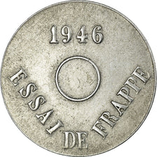 Moneta, Francja, Lindauer, 20 Centimes, 1946, Essai de frappe, AU(55-58)