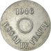 Moneta, Francja, Lindauer, 20 Centimes, 1946, Essai de frappe, AU(55-58)