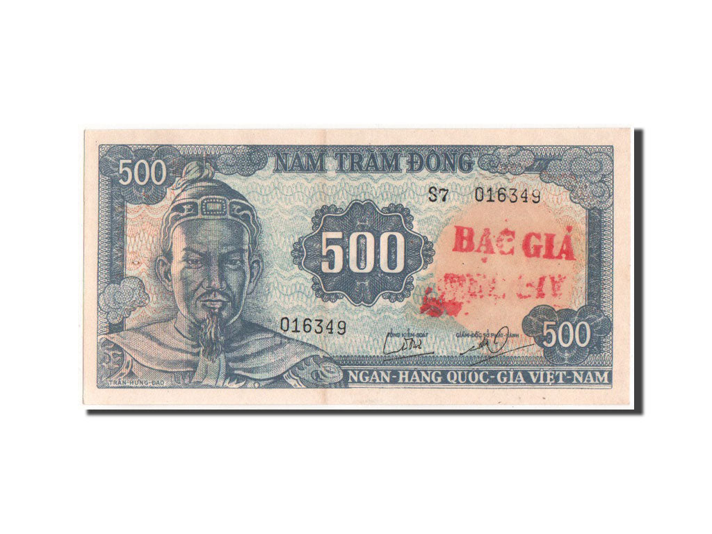 Billete, 500 D<ox>ng, 1966, Vietnam del Sur, KM:23x, EBC+