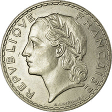 Monnaie, France, Lavrillier, 5 Francs, 1933, Essai Concours, SPL, Nickel