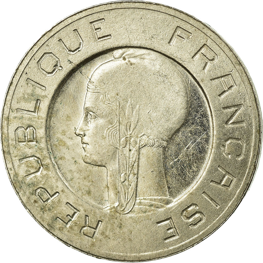 Coin, France, Concours de Cochet, 5 Francs, 1933, ESSAI, MS(63), Maillechort