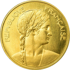 Francja, Medal, Président Coty visite la Monnaie, 1955, Delannoy, MS(63)