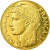 France, Medal, Président Coty visite la Monnaie, 1955, Dropsy, MS(63), Gold