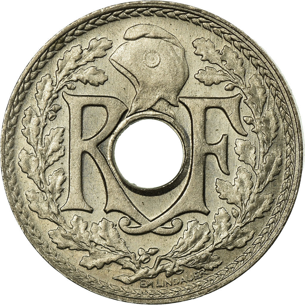 Coin, France, Lindauer, 5 Centimes, 1920, ESSAI, MS(63), Copper-nickel, KM:875