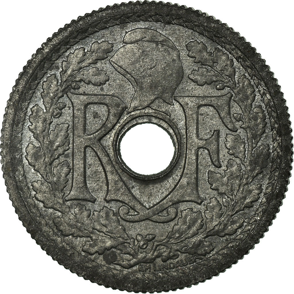Coin, France, Lindauer, 10 Centimes, 1944, ESSAI, AU(55-58), Zinc, KM:E87