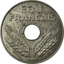 Coin, France, État français, 20 Centimes, 1941, ESSAI, AU(55-58), Iron
