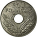 Coin, France, État français, 20 Centimes, 1941, ESSAI, AU(55-58), Iron