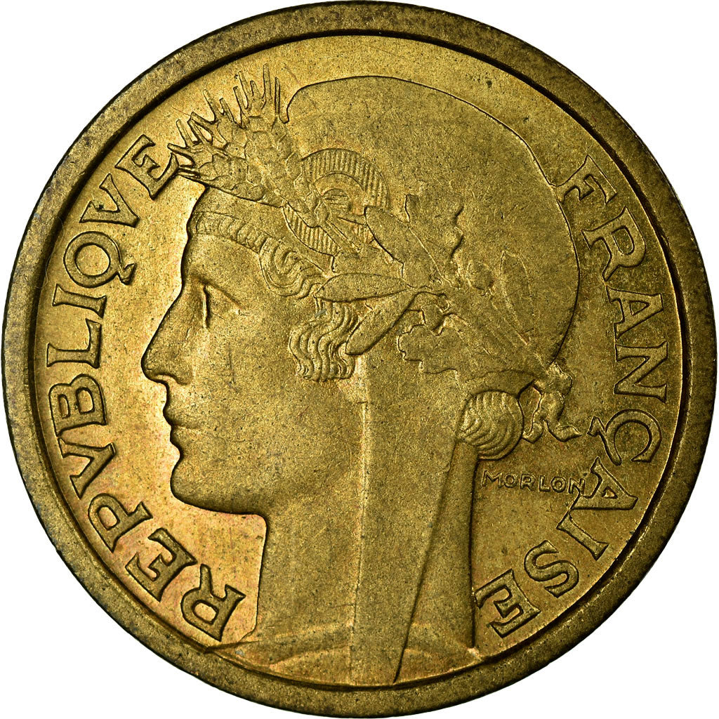 Monnaie, France, Morlon, 2 Francs, 1931, ESSAI, SUP, Aluminum-Bronze