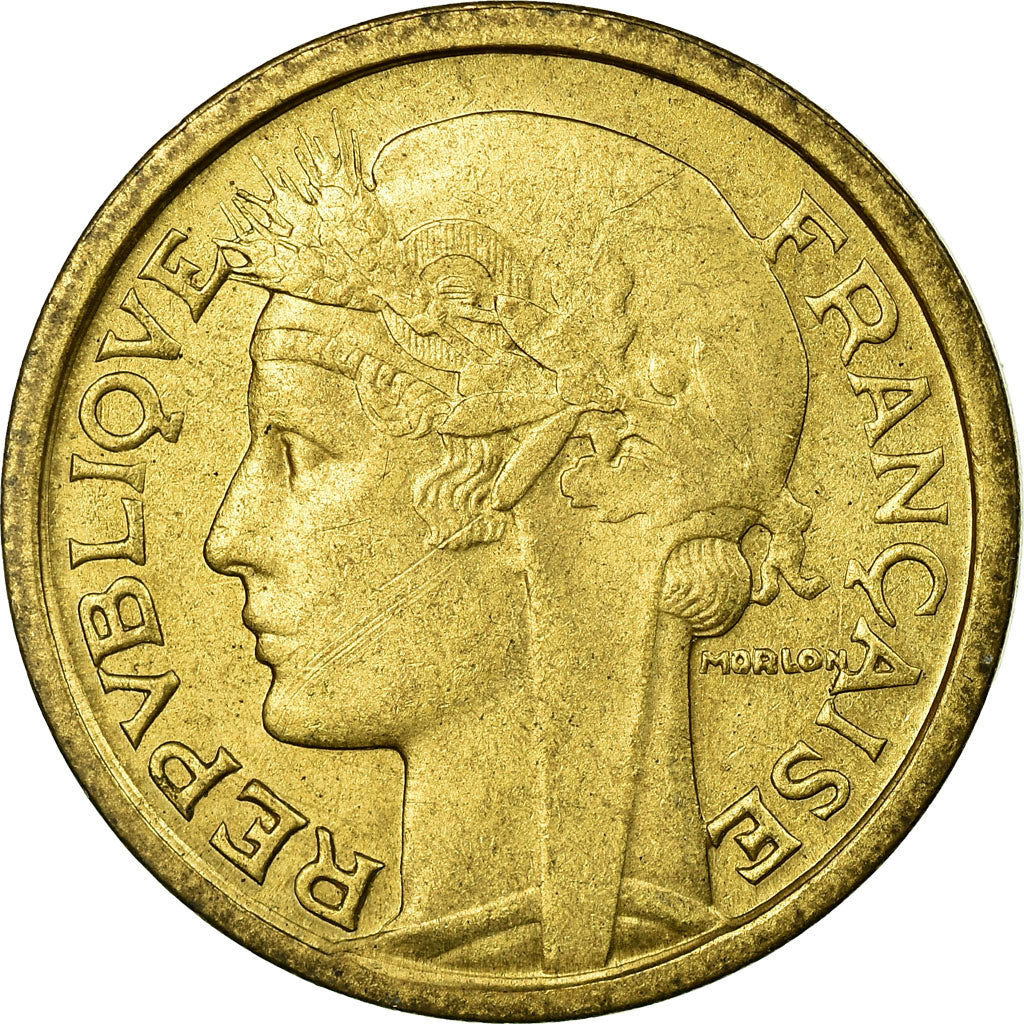 Coin, France, Morlon, Franc, 1931, ESSAI, AU(55-58), Aluminum-Bronze, KM:E-B64