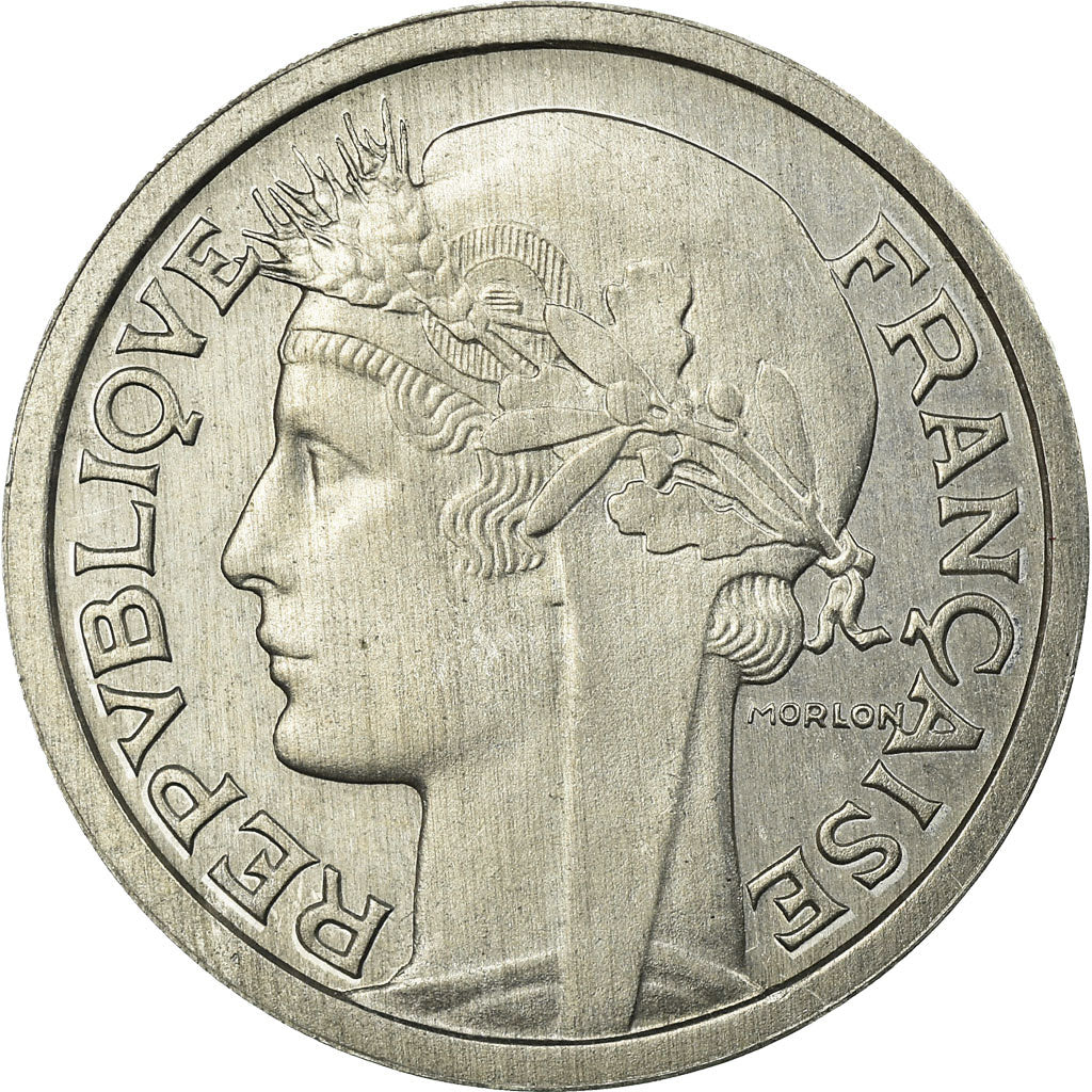 Coin, France, Morlon, Franc, 1941, ESSAI, MS(63), Aluminum, KM:885a.1