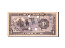French Indochina, 1 Piastre, 1942-1945, SPECIMEN, KM:59s