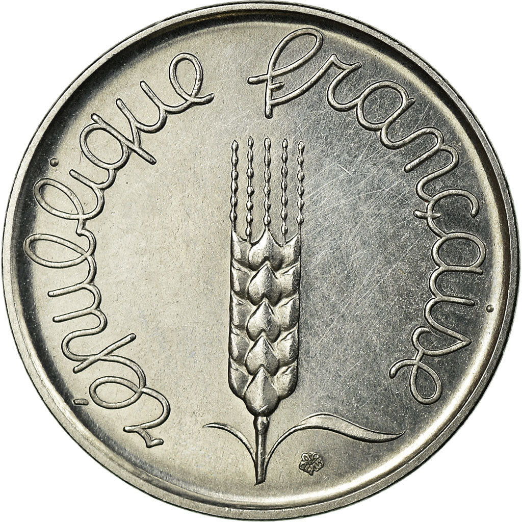 Coin, France, Épi, 5 Centimes, 1961, Paris, ESSAI, MS(63), Chrome-Steel