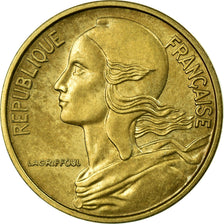 Coin, France, Marianne, 5 Centimes, 1966, Paris, ESSAI, MS(63), Aluminum-Bronze