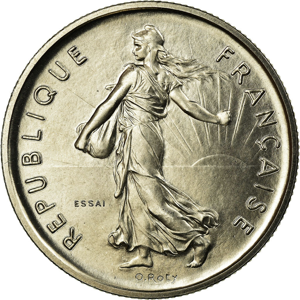Coin, France, Semeuse, 5 Francs, 1970, Paris, ESSAI, MS(65-70), Cupro-Nickel