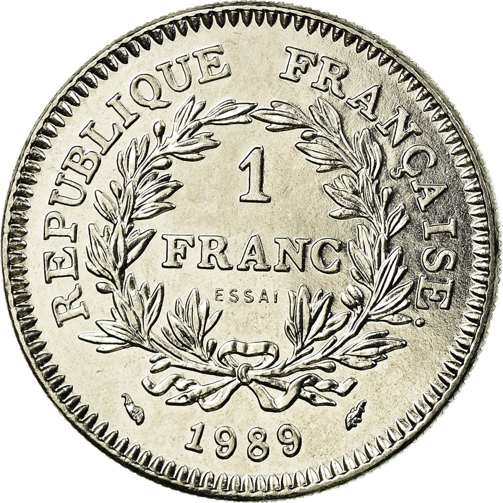 Coin, France, États généraux, Franc, 1989, Paris, ESSAI, MS(63), Nickel