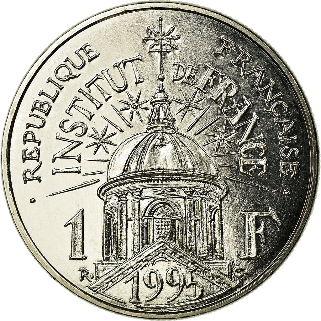 Münze, Frankreich, Institut, Franc, 1995, Paris, ESSAI, UNZ, Nickel, KM:1133