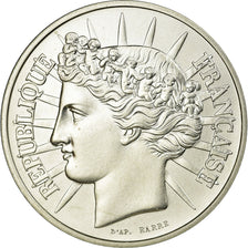 Coin, France, Fraternité, 100 Francs, 1988, Paris, ESSAI, MS(63), Silver