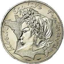 Coin, France, Jimenez, 10 Francs, 1986, Paris, ESSAI, MS(63), Nickel, KM:E132