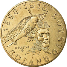 Coin, France, Roland Garros, 10 Francs, 1988, Paris, ESSAI, MS(63)